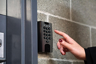 Business Alarm security system with access control